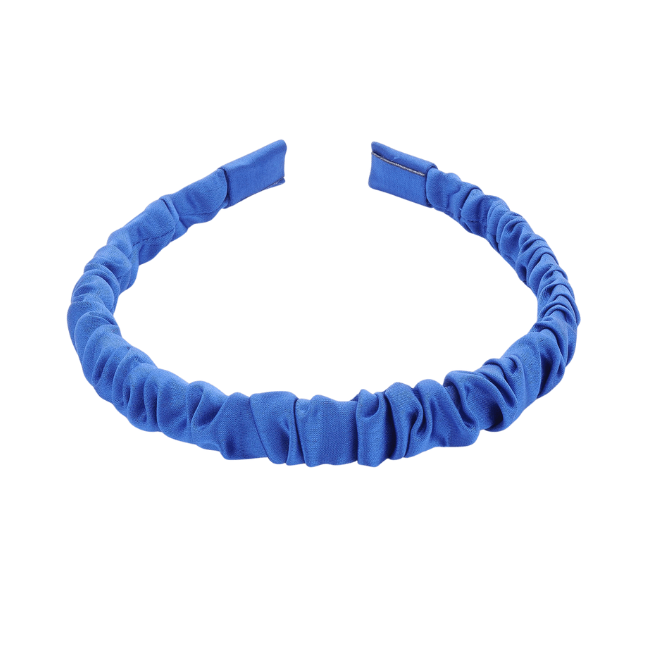 Haarband Small Satin Royal Blue