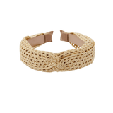 Headband Raffia Open Summer