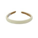 Haarband Raffia Summer Small Off - white