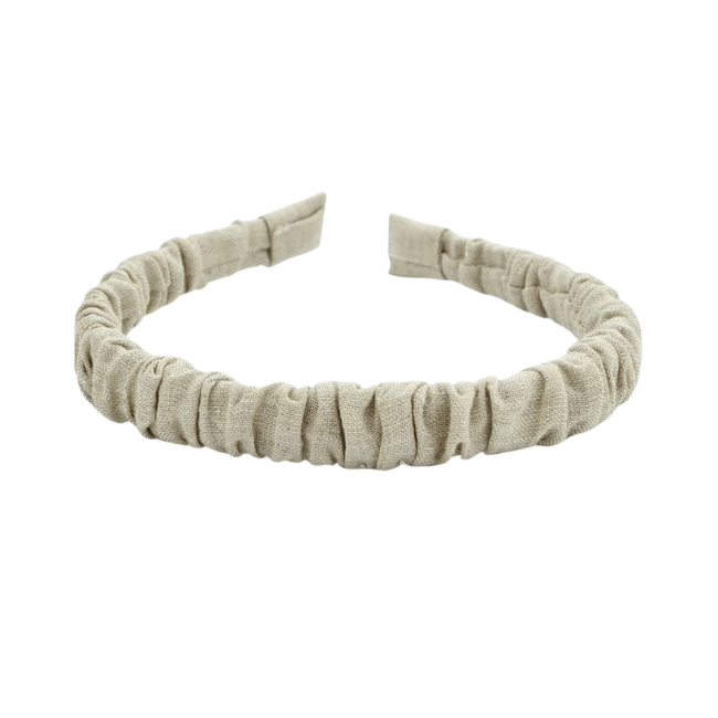 Haarband Small Linnen Dune