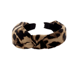 Haarband Soft Leopard Knot