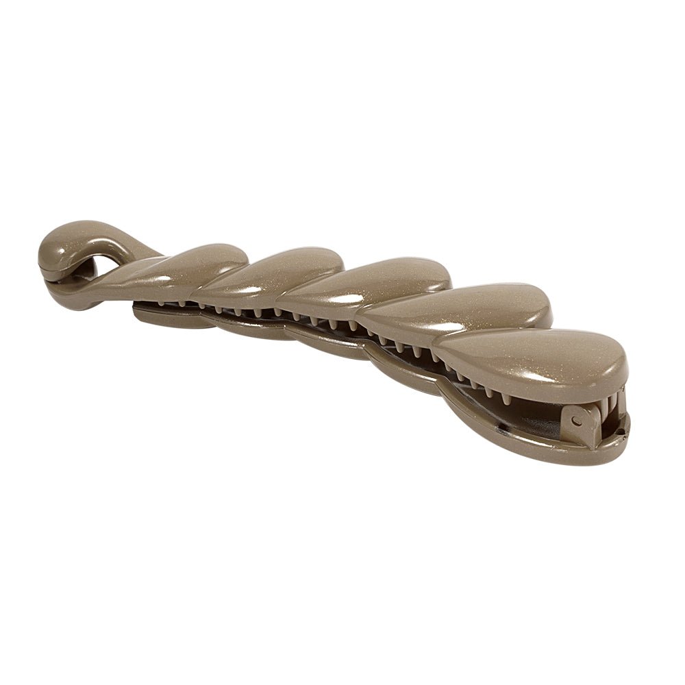 Haarclip Braid Brown
