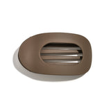 Haarclip Flat Oval Matte Army Green