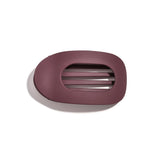 Haarclip Flat Oval Matte Dusty Plum