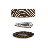 Haarclip Set Safari Chic