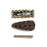 Haarclip Set Spotted Glam