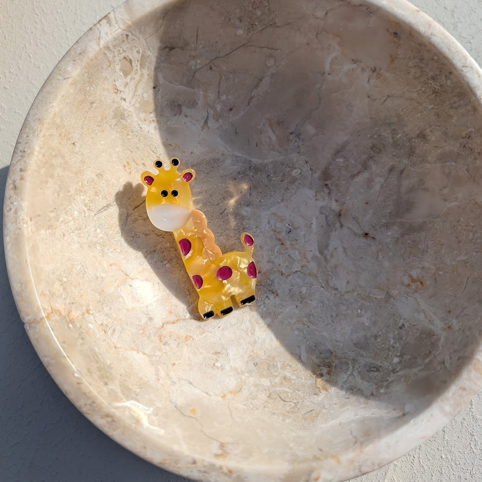 Haarclip Giraffe Love