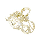 Haarklem Bow with Pearl Goudkleurig