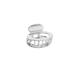 Haarklem Chrome Halo Zilverkleurig