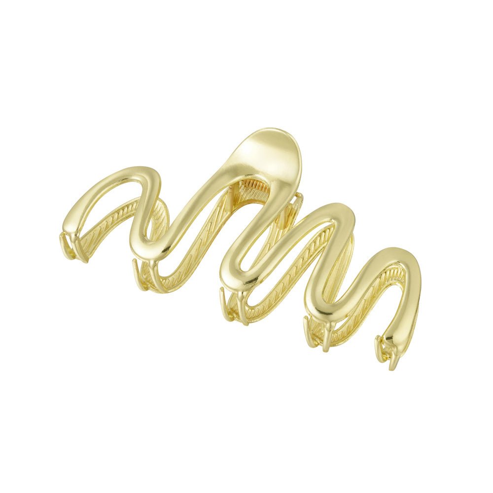 Haarklem Curl Goudkleurig Metal