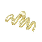 Haarklem Curl Goudkleurig Metal