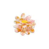 Haarklem Daisy Flower Goudkleurig & Roze