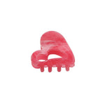 Haarklem Heart Shaped Coral Pink Marble