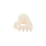 Haarklem Heart Shaped Off - white
