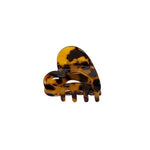 Haarklem Heart Shaped Tortoise Brown/Black