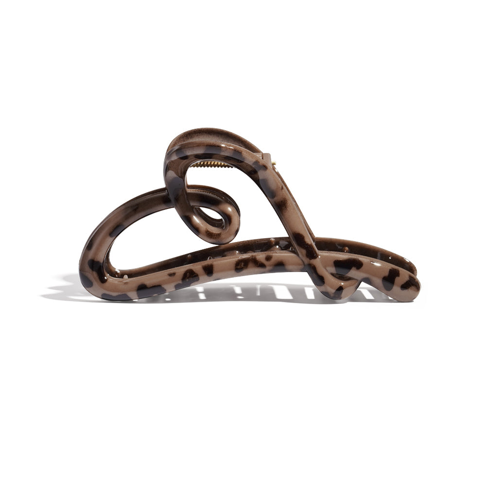 Haarklem Leo Cocoa Swirl voorkant - Mae Lilly