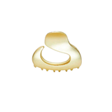 Haarklem Luxe Curve Matte Goudkleurig