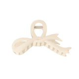 Haarklem Matte Curly Bow Beige
