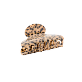 Haarklem Oval Round Latte Leopard