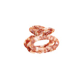 Haarklem Oval Round Peachy Swirl