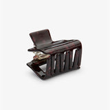 Haarklem Recht Klein Chique Black & Bordeaux