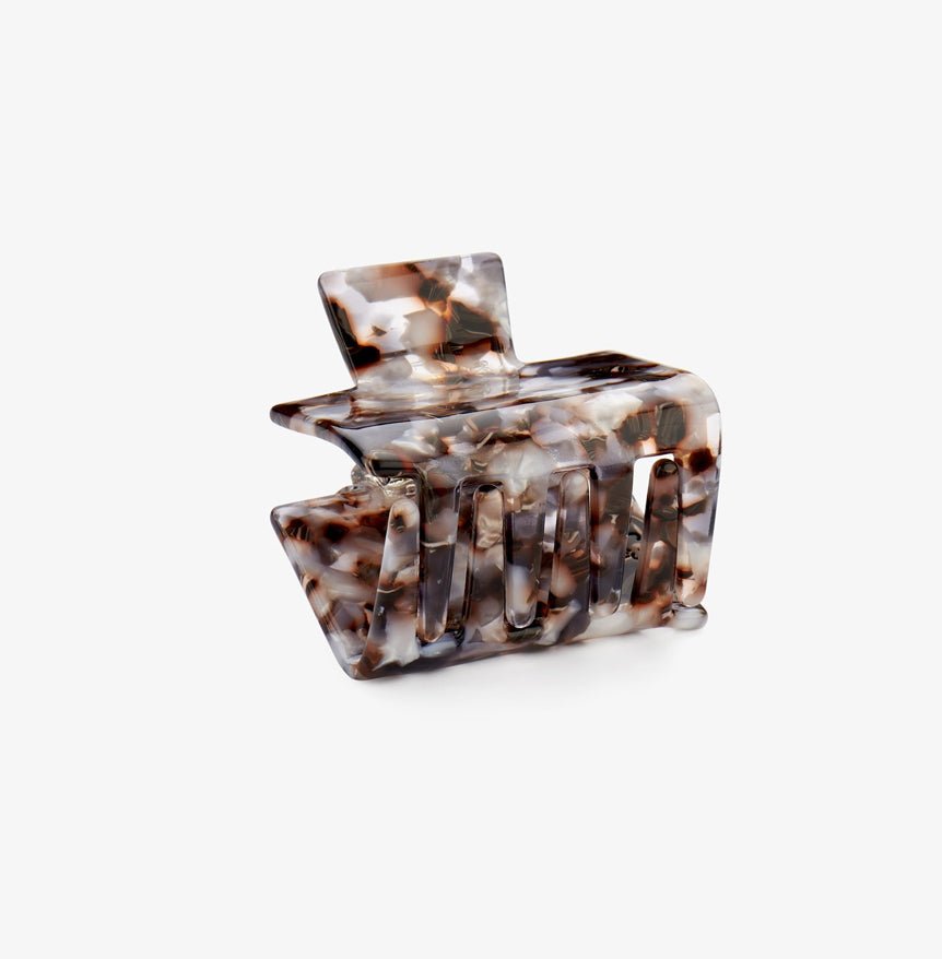 Haarklem Recht Klein Smokey Purple & Brown