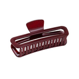 Haarklem Rectangle Bordeaux Red