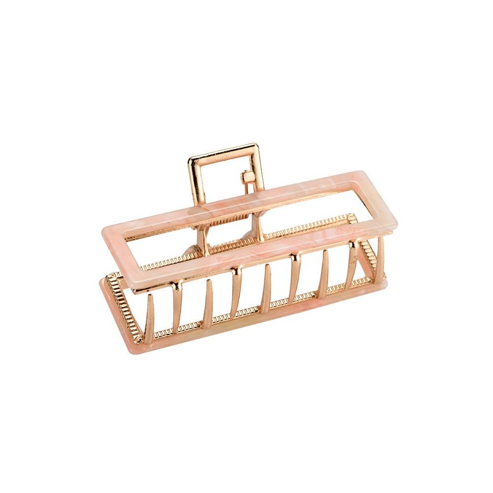 Haarklem Rectangle Marble Peach