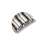 Haarklem Retro Stripes Blue Brown | Mae Lilly