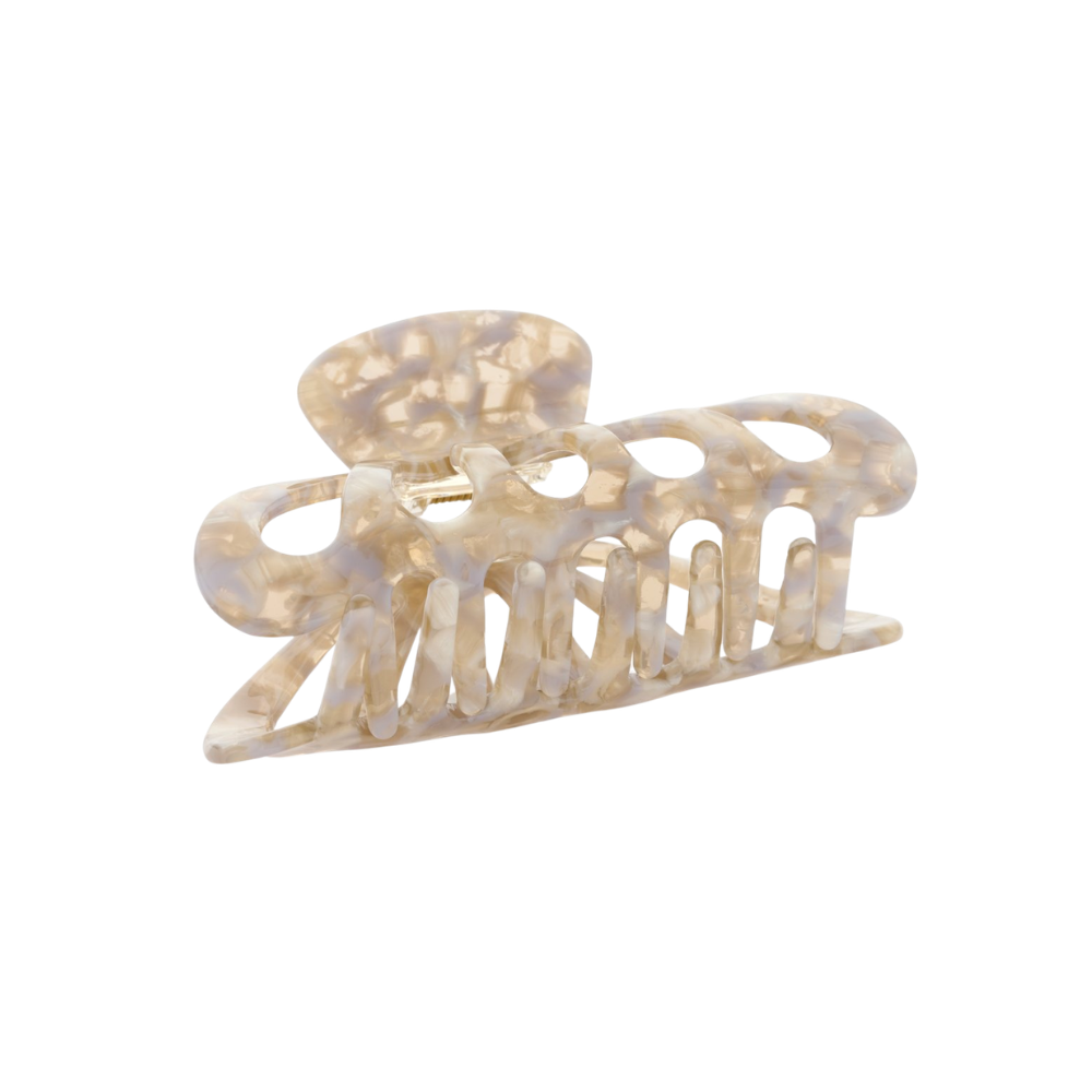 Haarklem Round Effect Champagne Marble - Mae Lilly