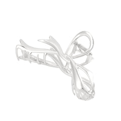 Haarklem Zilverkleurig Bow