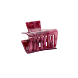 Haarklem Vierkant Berry Pink