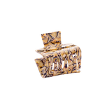 Haarklem Vierkant Latte Marble