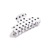 Haarklem White Black Polkadots Big