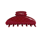 Haarklem Beautiful Bordeaux Polkadots