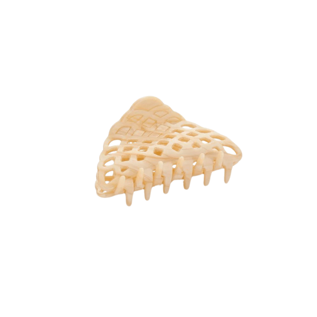 Haarklem Braided Triangle Beige