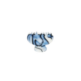 Haarklem Crop Magic Blue