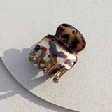 Haarklem Curl Caramel Marble