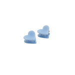 Haarklem Duo Heart Cloudy Blue