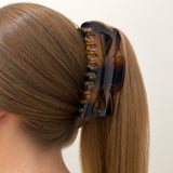 Haarklem Glanzend Bow XXL Ombre Brown