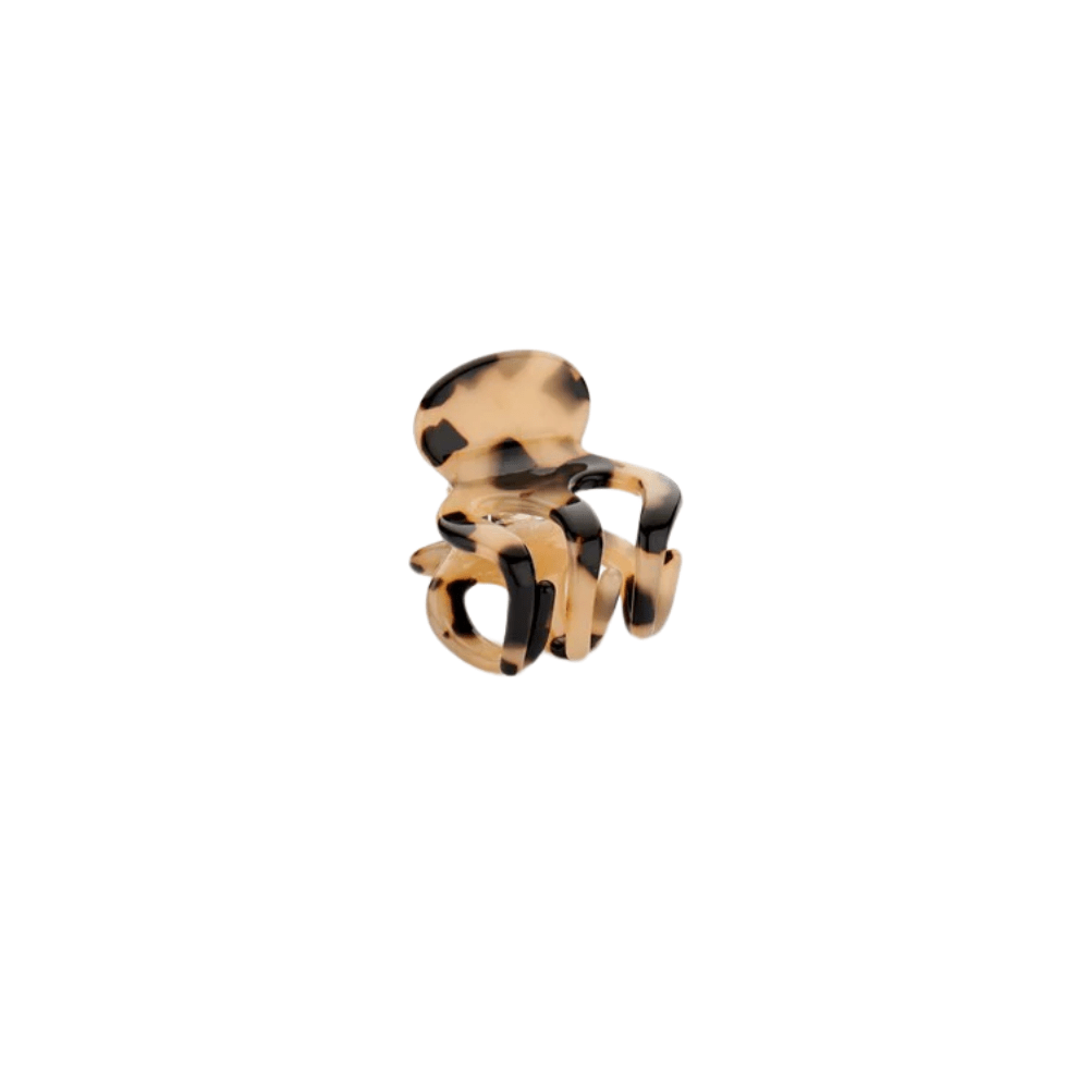 Haarklem Klein Curly Tortoise Beige/Black