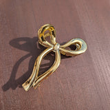 Haarklem Lovely Bow Goudkleurig