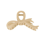 Haarklem Matte Curly Bow Sand