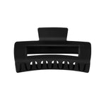 Haarklem Matte Recht Onyx Black voorkant - Mae Lilly