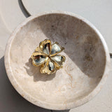 Haarklem Orchid Flower Goudkleurig