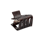 Haarklem Recht Klein Chique Black & Bordeaux