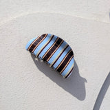 Haarklem Retro Stripes Blue Brown