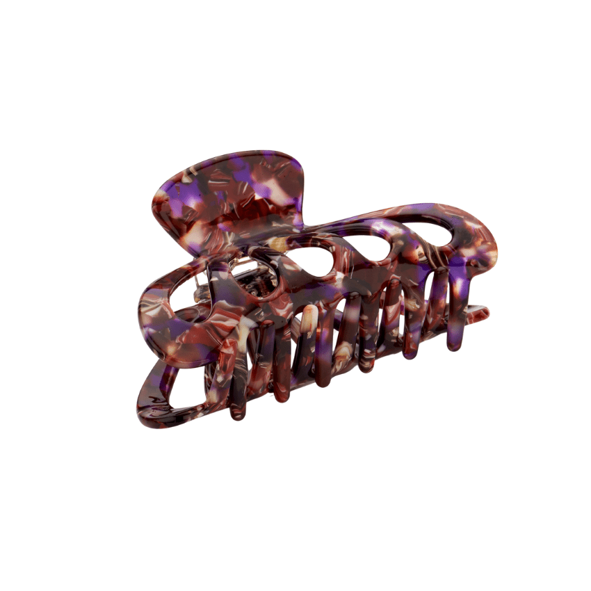 Haarklem Round Effect Brown & Multicolored Marble