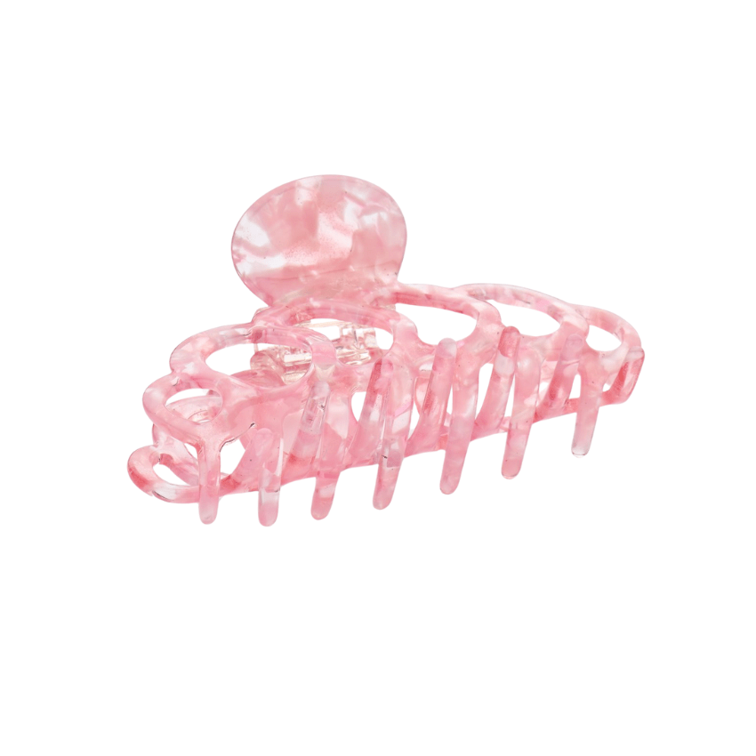 Haarklem Round Effect Marble Cute Pink