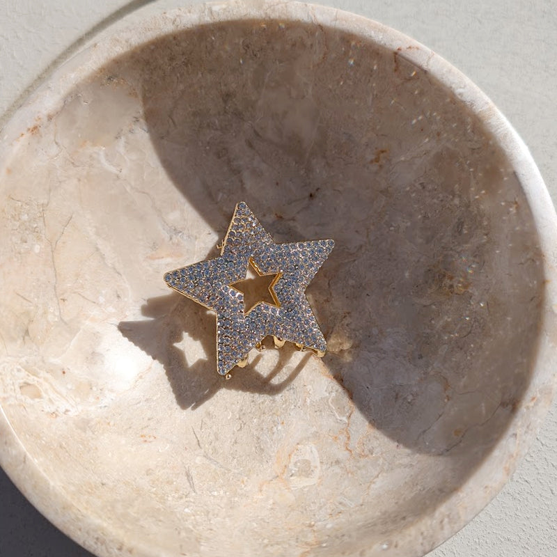 Haarklem Starstruck Goudkleurig
